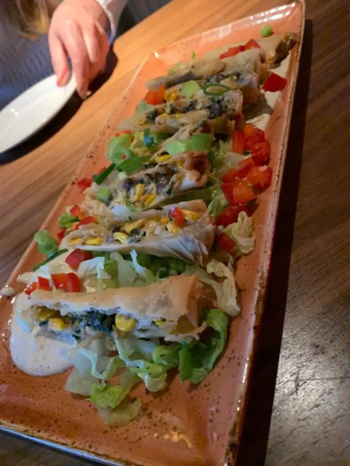 Southwest spring rolls