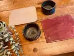 Two cheeseboards and two Brie bakers later …… attended a @muddyfingerspot event before Christmas at @shipleyartgallery with my daughter to have a go at some pottery. Gotta say, finished glazed results are pretty good and just as important, we had a lovely Saturday morning together doing something creative. They run pretty regular events here, so if you fancy more than just painting a mug and wanna get your hands onto the clay, be sure to check out the website. Next event is to make a teapot, sounds fab!! 😀🫖 

#shipleyartgallery #muddyfingerspottery #pottery #potteryevents #northeastblog #nebloggers #gateshead #familypotteryfun