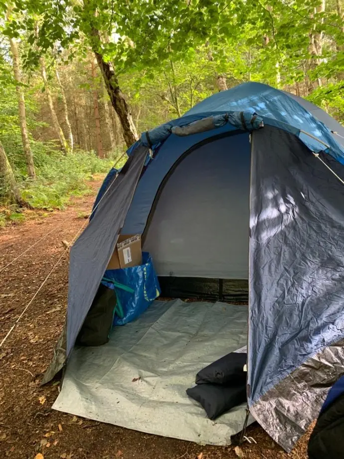 Our tent!